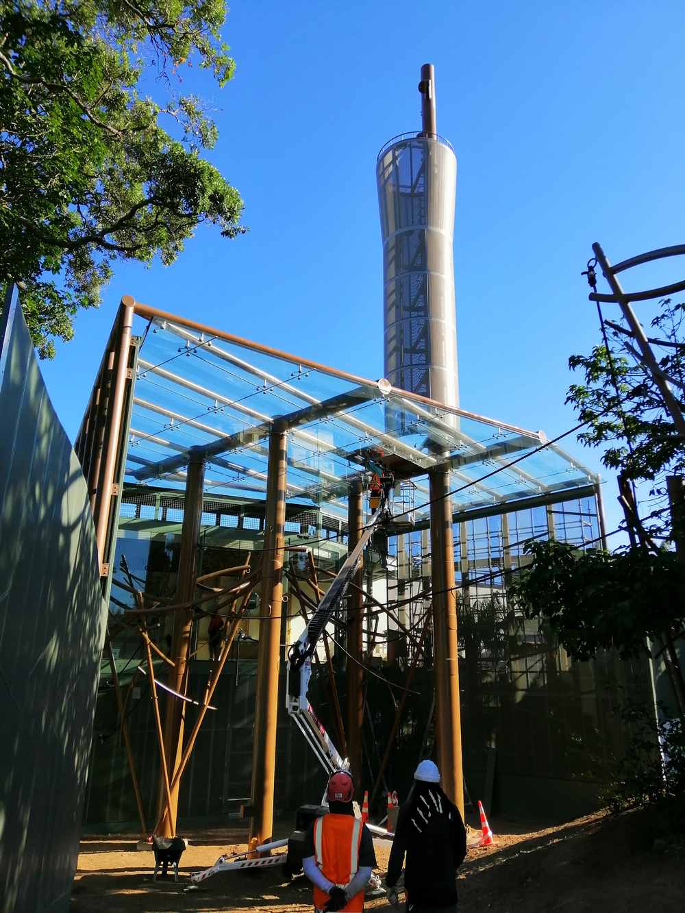 Specialist steel and mechanical systems at Auckland Zoo